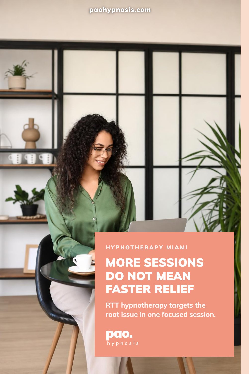 More sessions do not mean faster relief