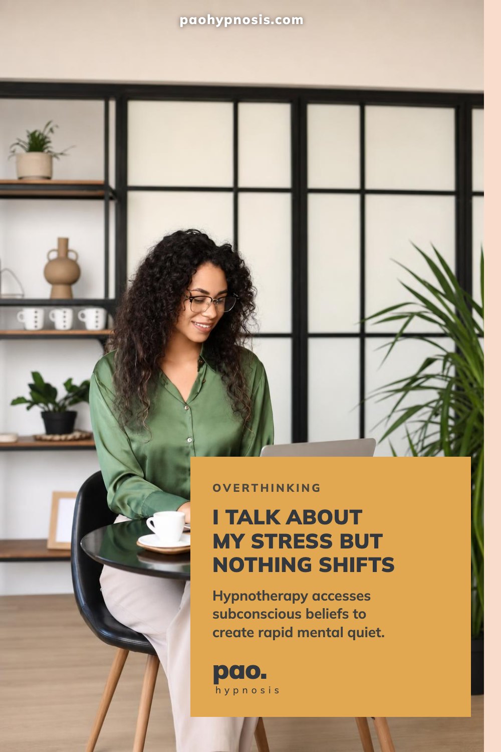 I talk about my stress but nothing shifts