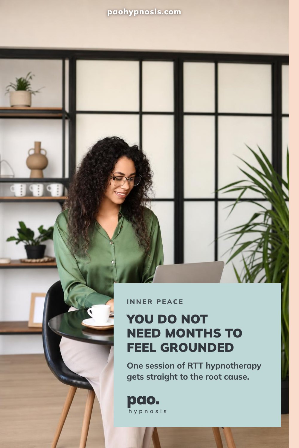 You do not need months to feel grounded