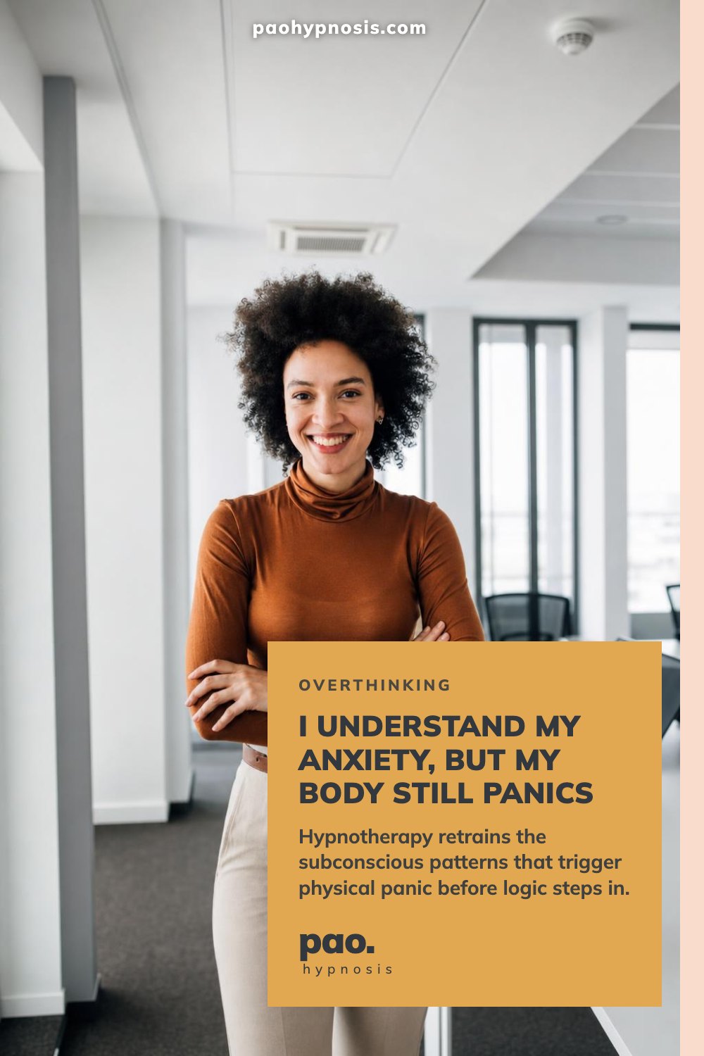 I understand my anxiety, but my body still panics