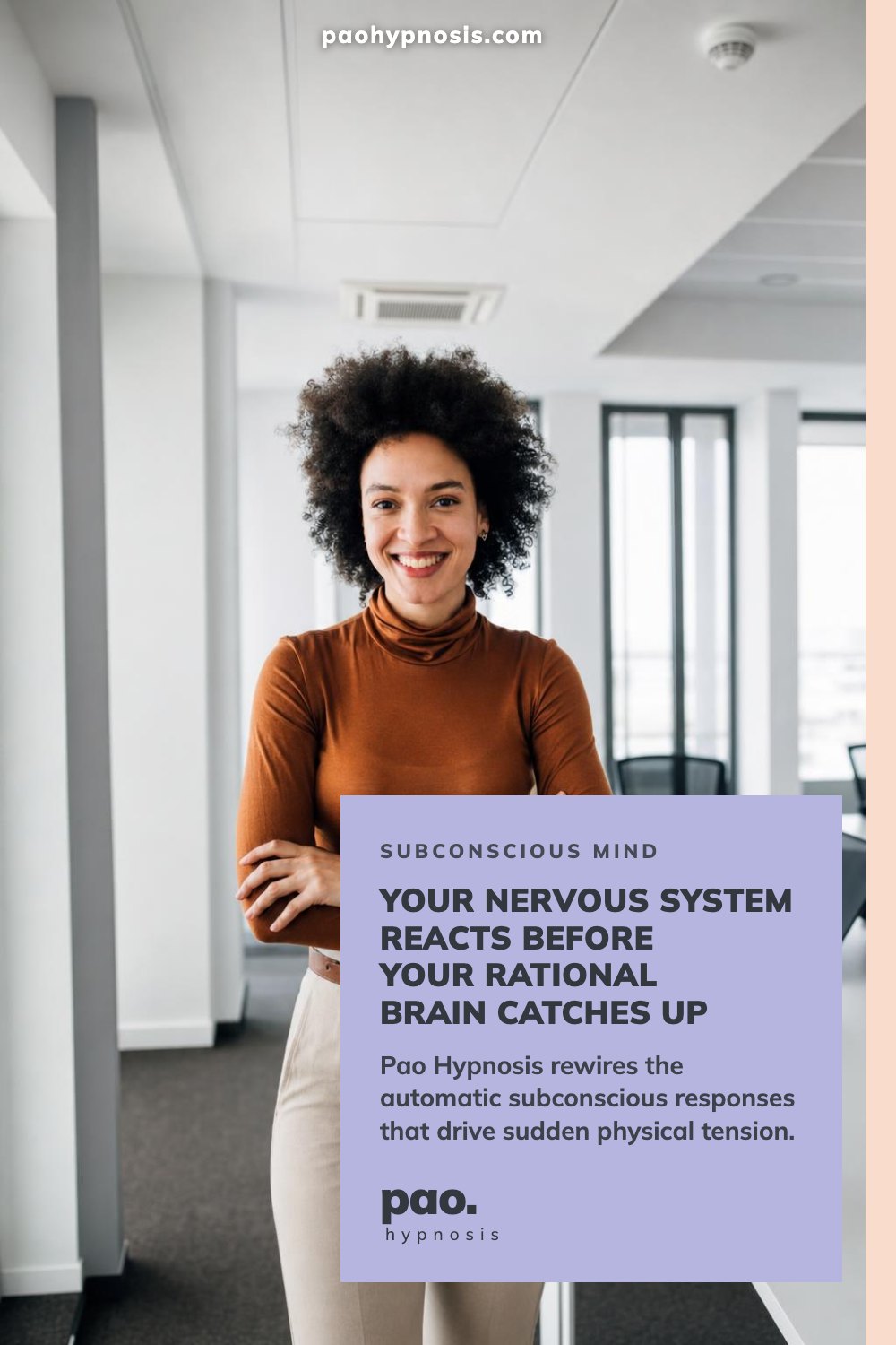 Your nervous system reacts before your rational brain catches up