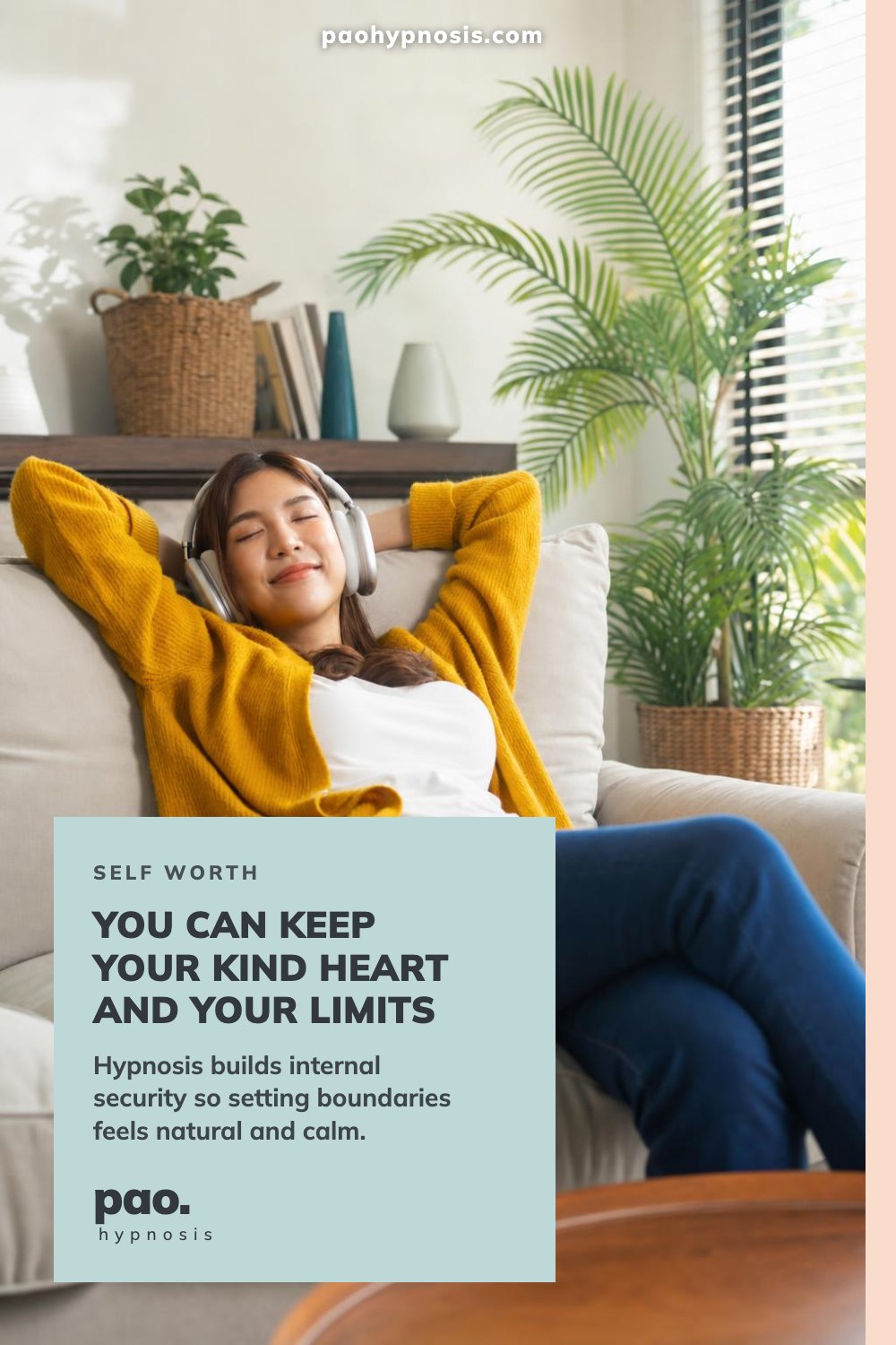 You can keep your kind heart and your limits