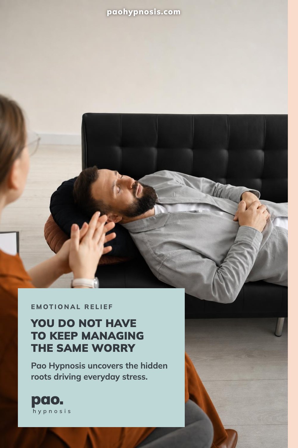 You do not have to keep managing the same worry