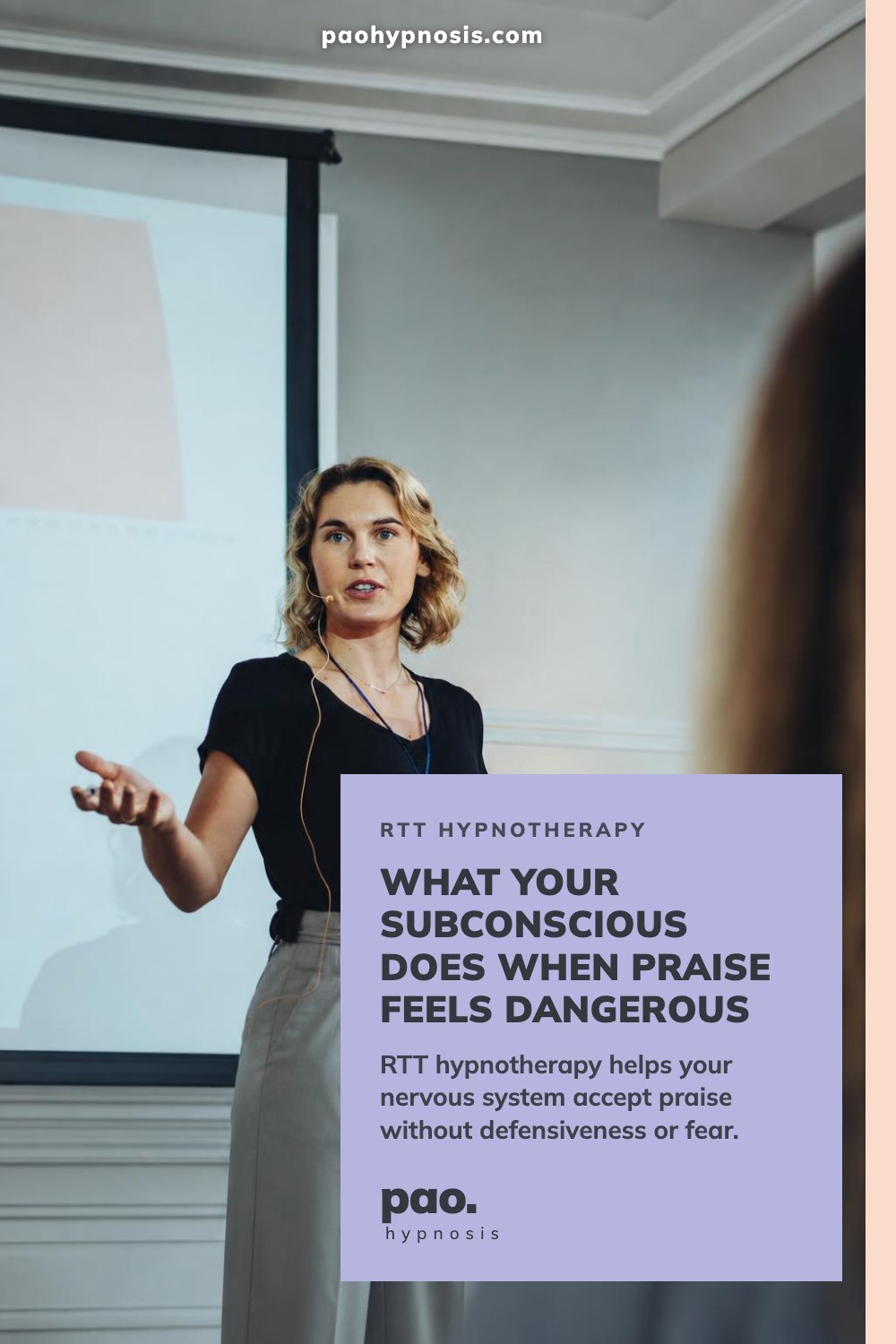 What your subconscious does when praise feels dangerous