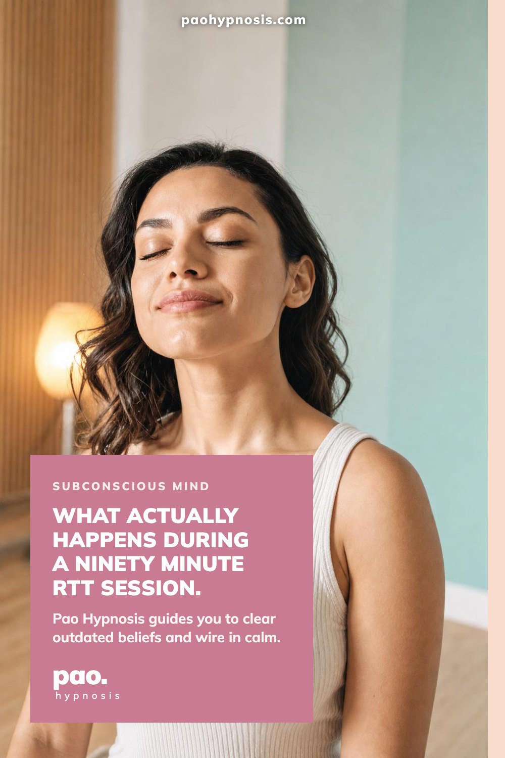 What actually happens during a ninety minute RTT session.