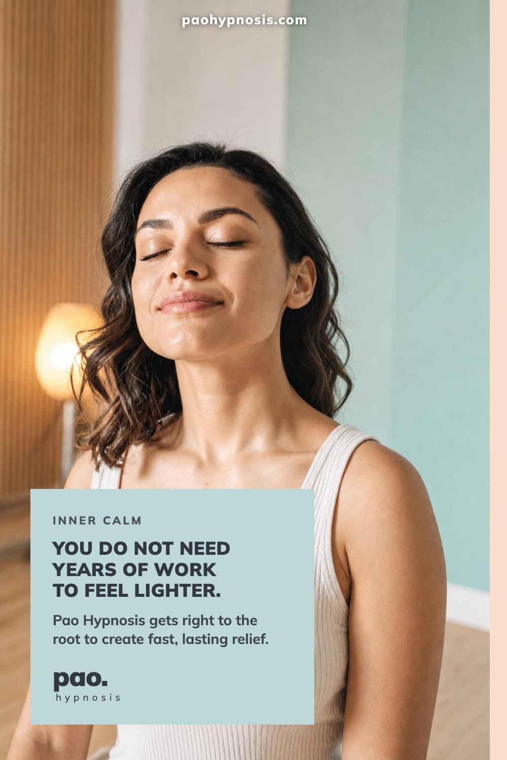 You do not need years of work to feel lighter.