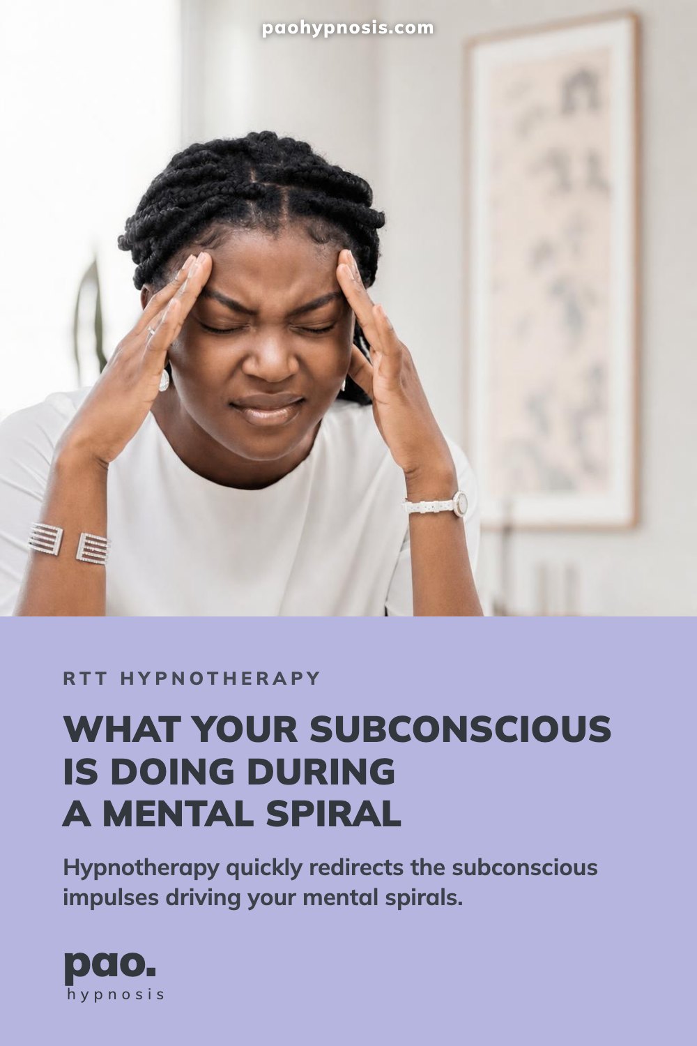 What your subconscious is doing during a mental spiral