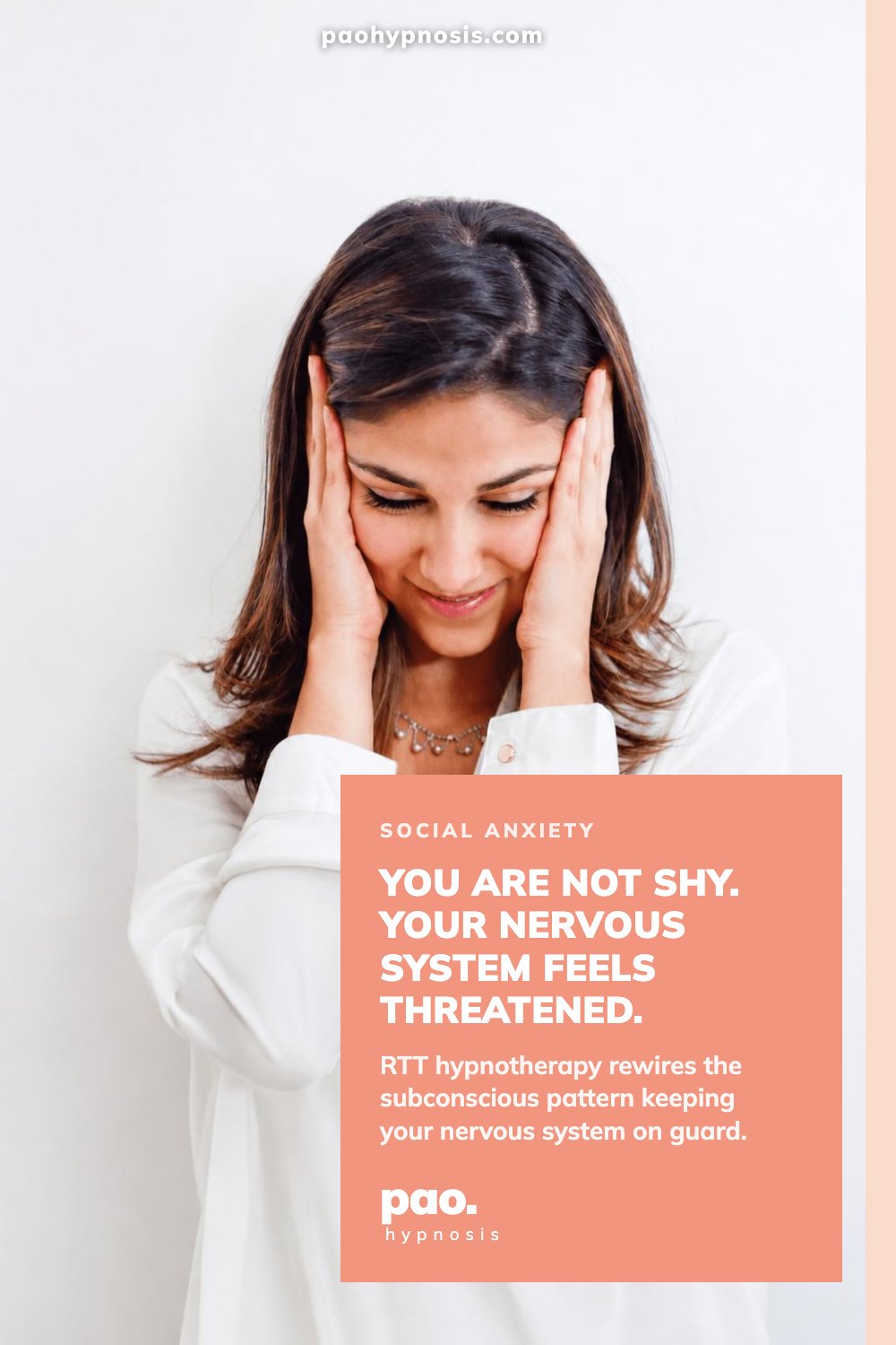 You are not shy. Your nervous system feels threatened.