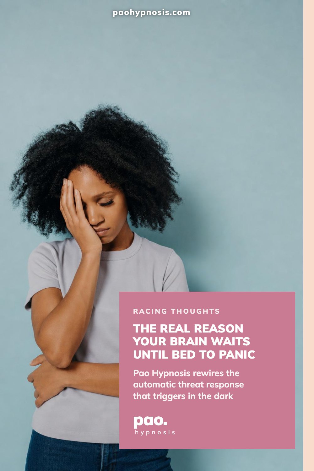 The real reason your brain waits until bed to panic