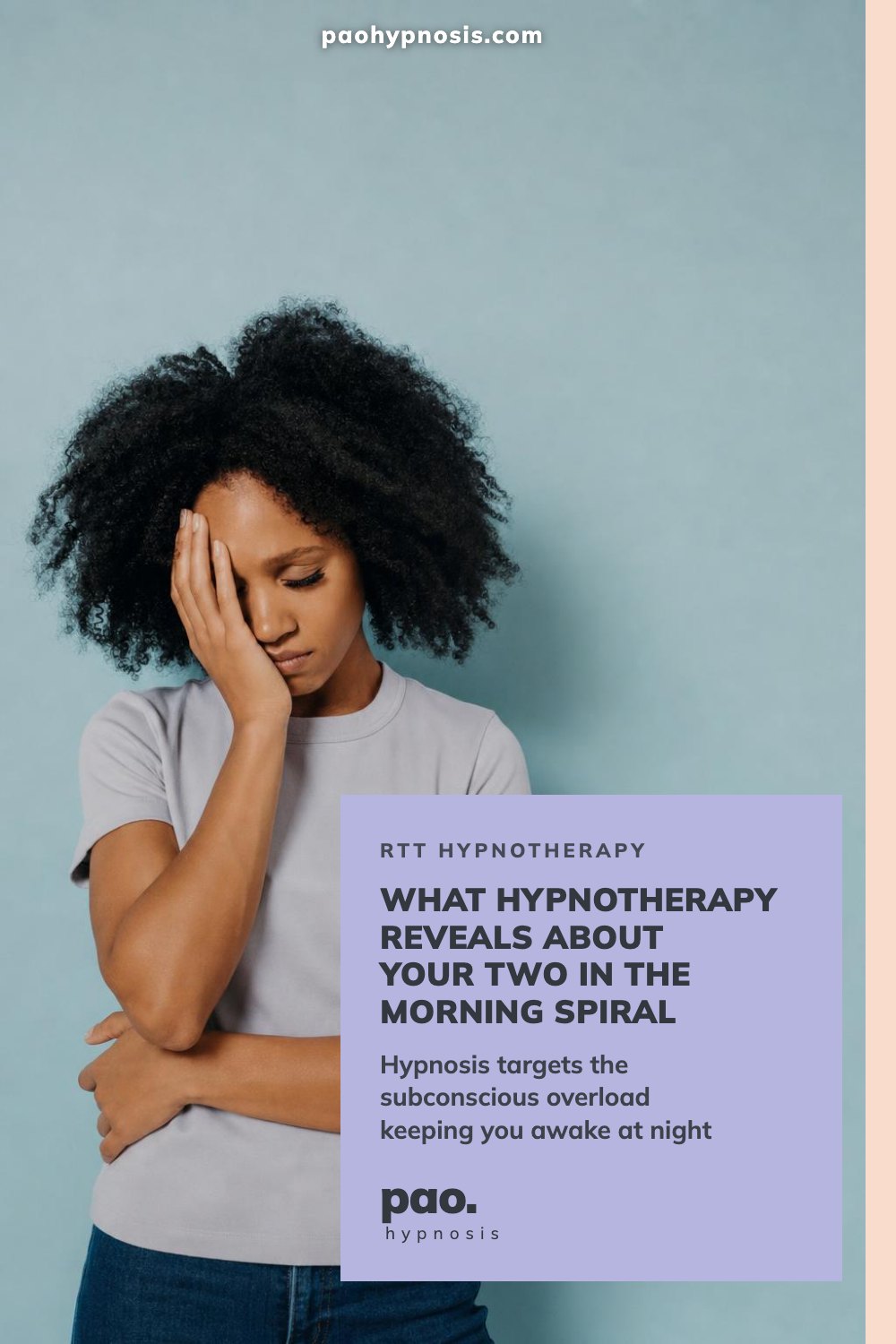 What hypnotherapy reveals about your two in the morning spiral