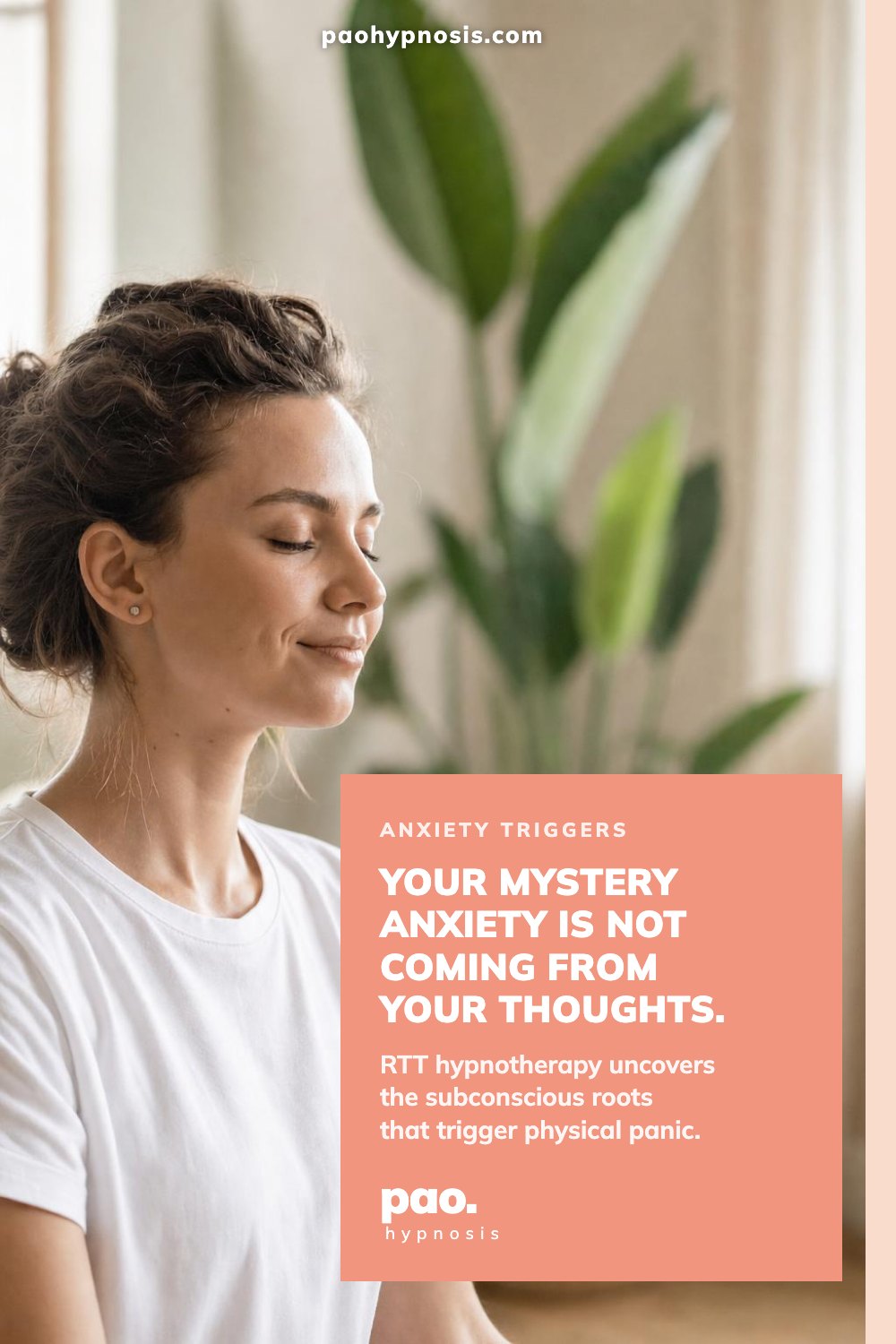 Your mystery anxiety is not coming from your thoughts.