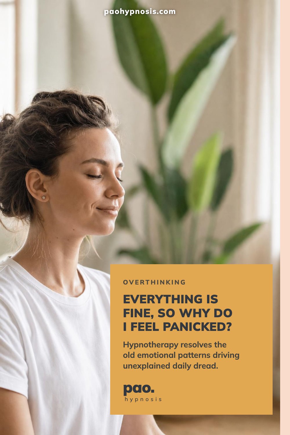 Everything is fine, so why do I feel panicked?