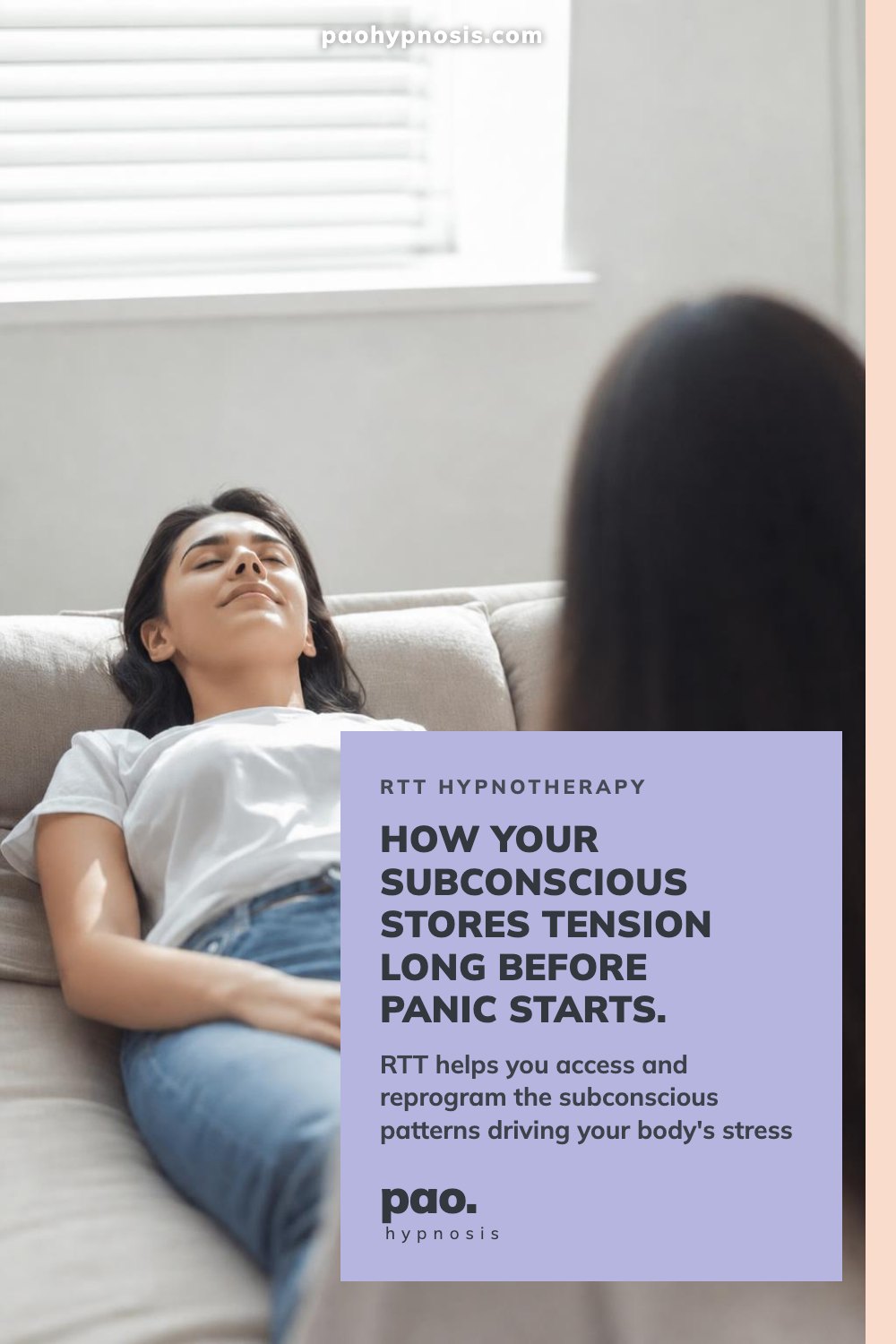 How your subconscious stores tension long before panic starts.