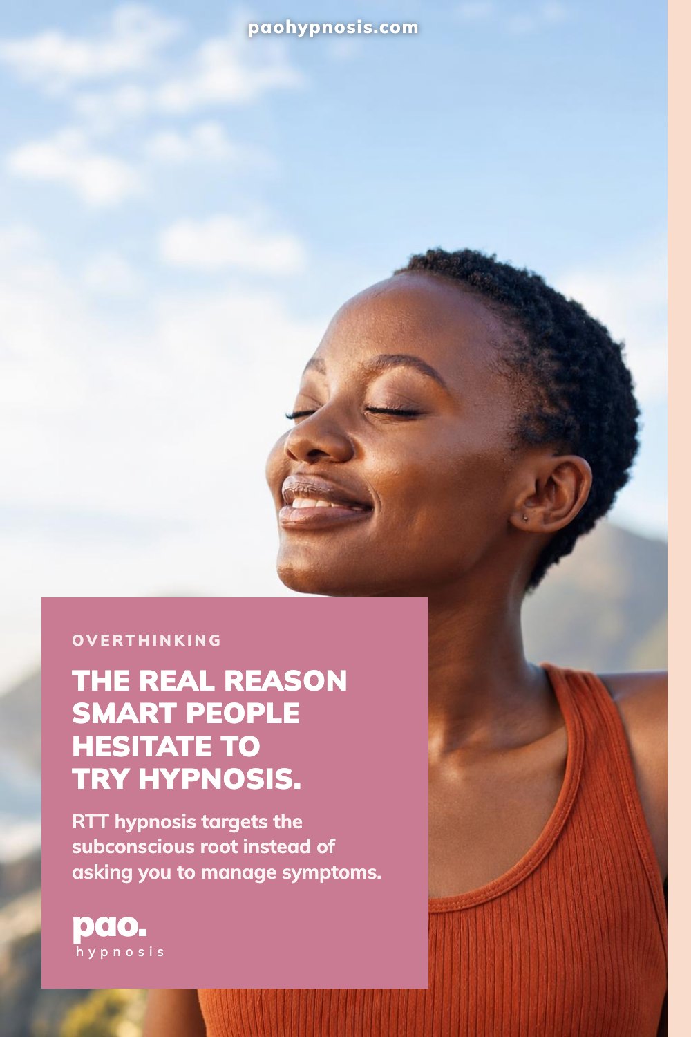 The real reason smart people hesitate to try hypnosis.