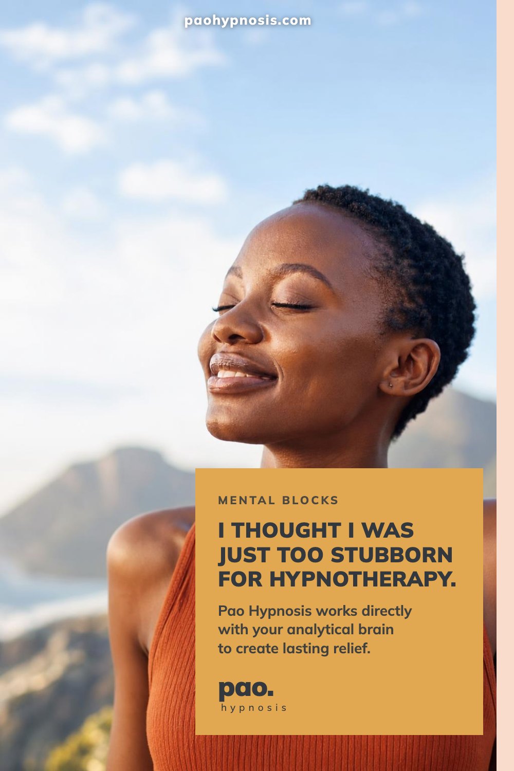 I thought I was just too stubborn for hypnotherapy.