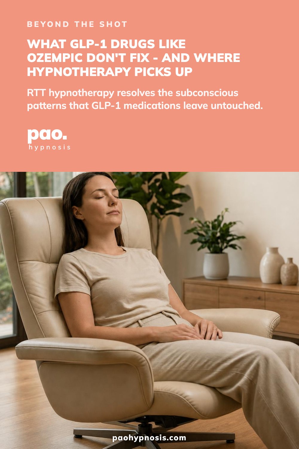 What GLP-1 Drugs Like Ozempic Don't Fix - And Where Hypnotherapy Picks Up