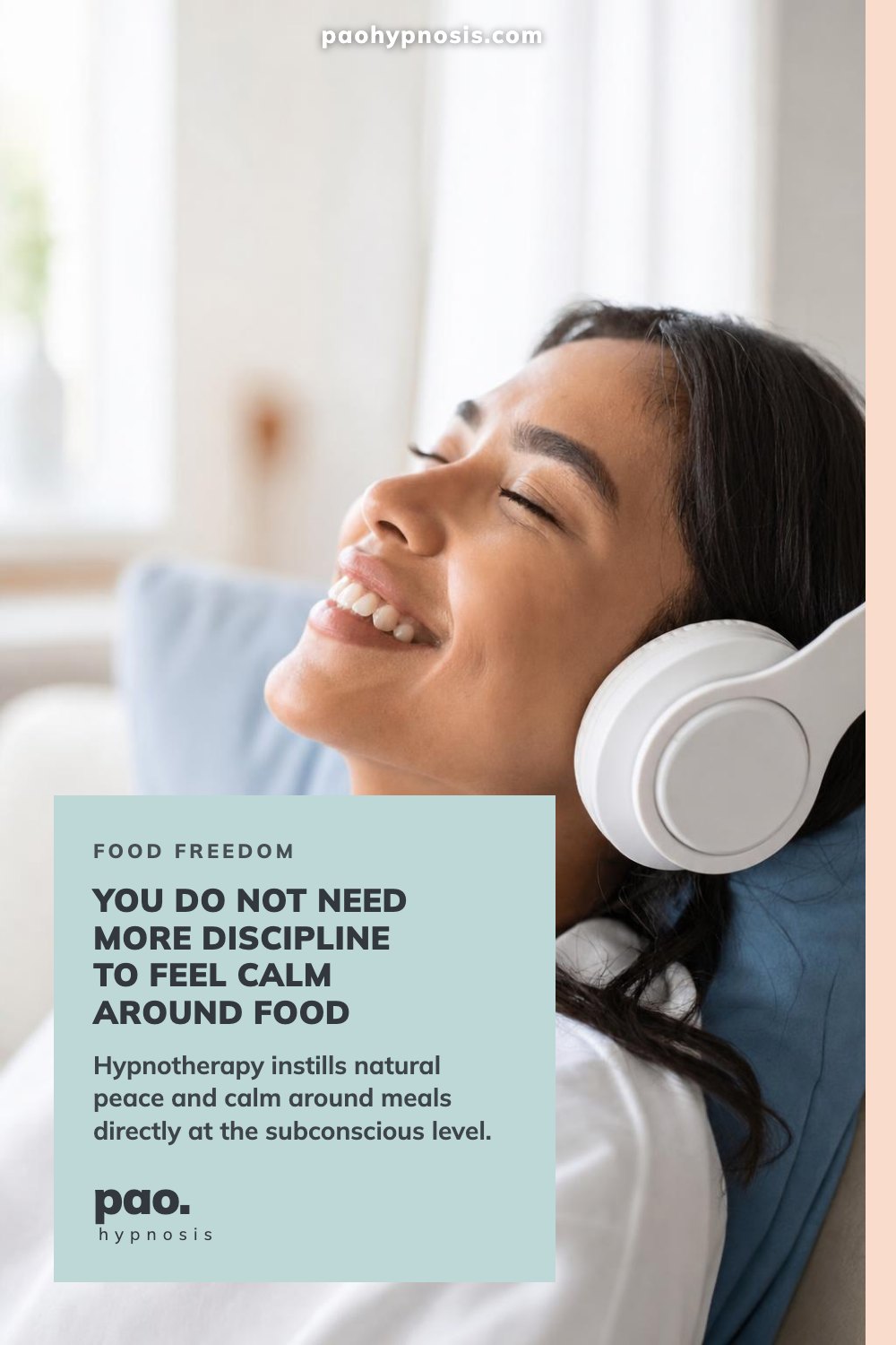 You do not need more discipline to feel calm around food