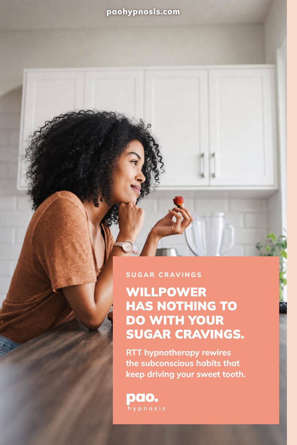 Willpower has nothing to do with your sugar cravings.