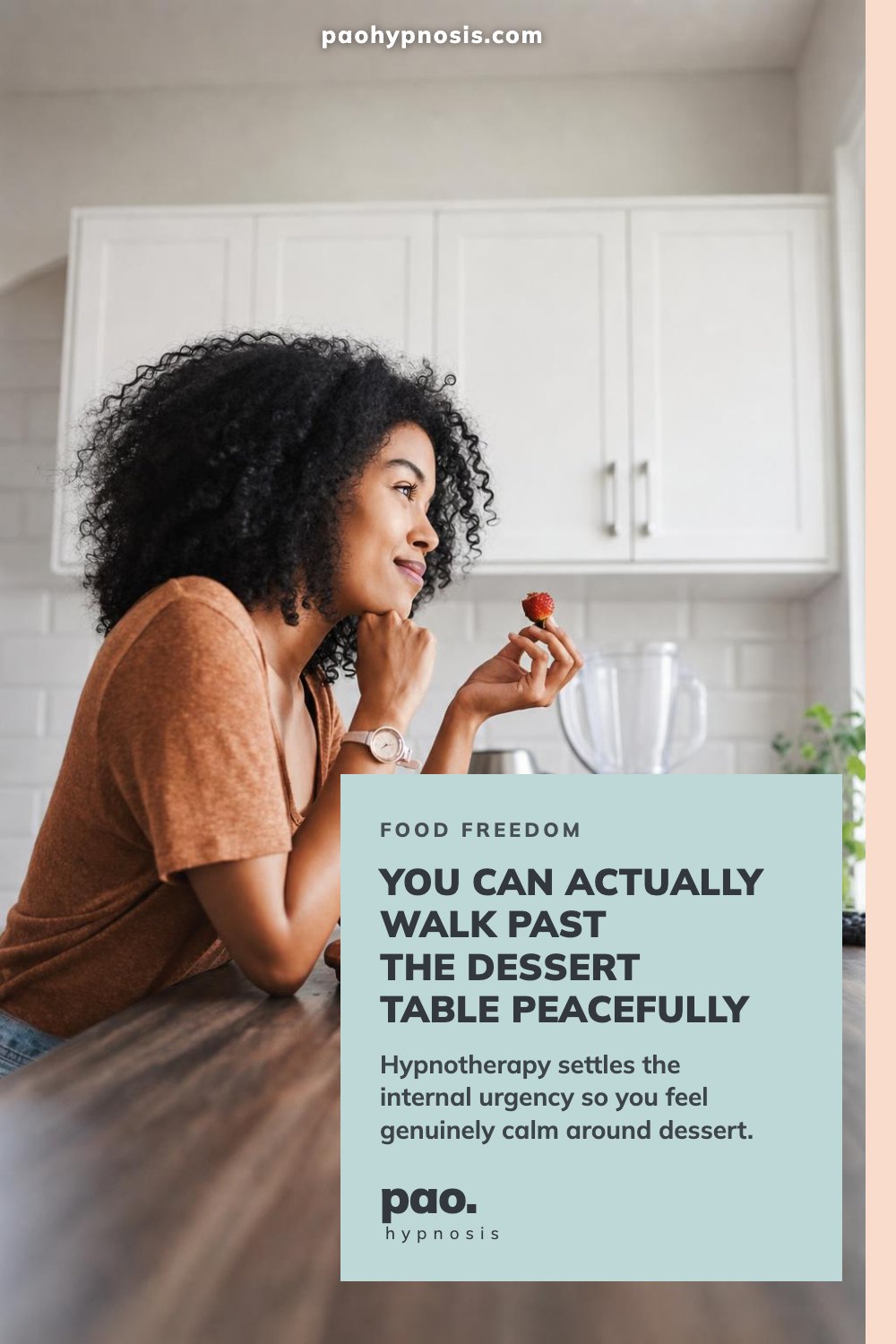 You can actually walk past the dessert table peacefully