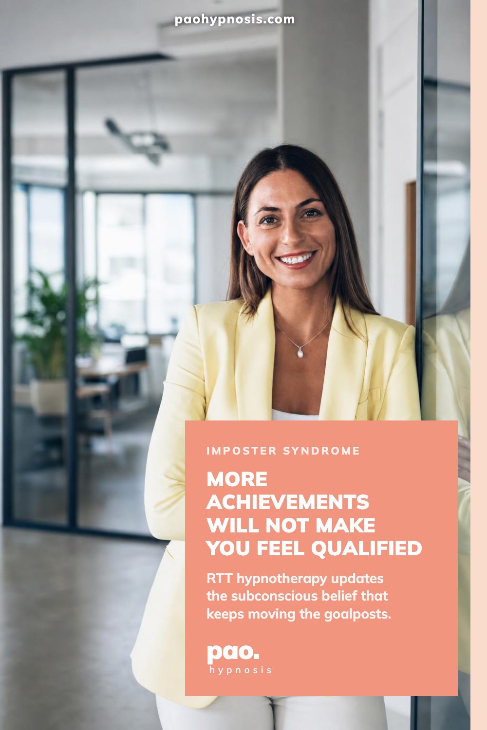 More achievements will not make you feel qualified