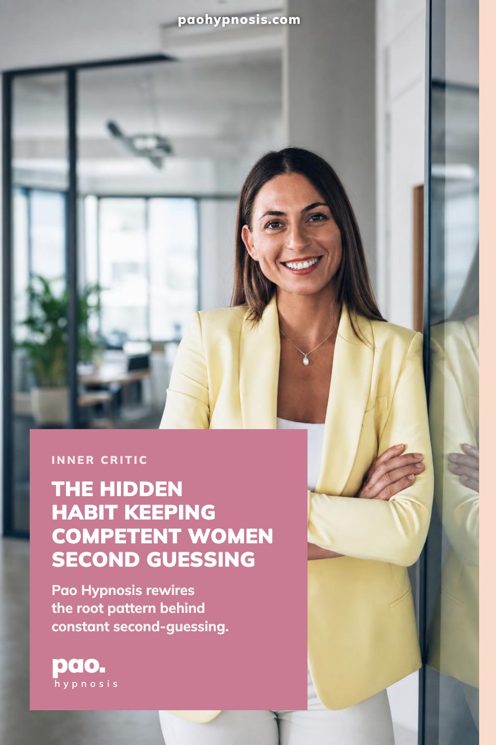 The hidden habit keeping competent women second guessing
