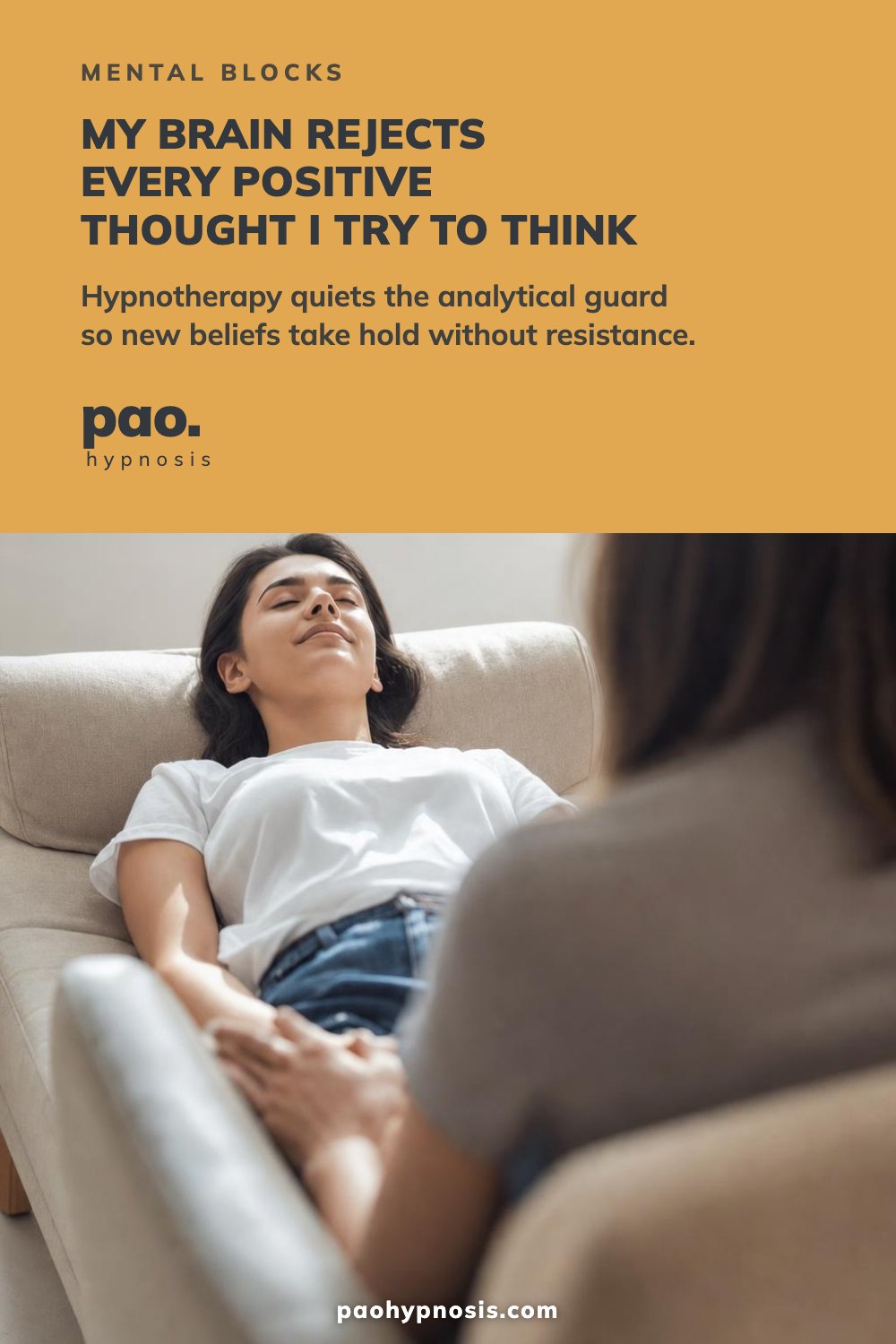 My brain rejects every positive thought I try to think