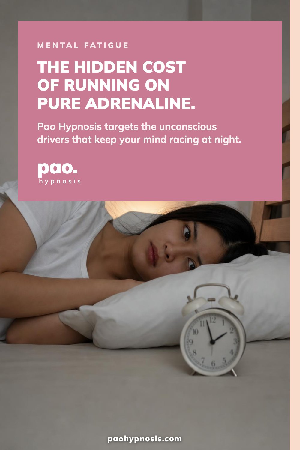 The hidden cost of running on pure adrenaline.
