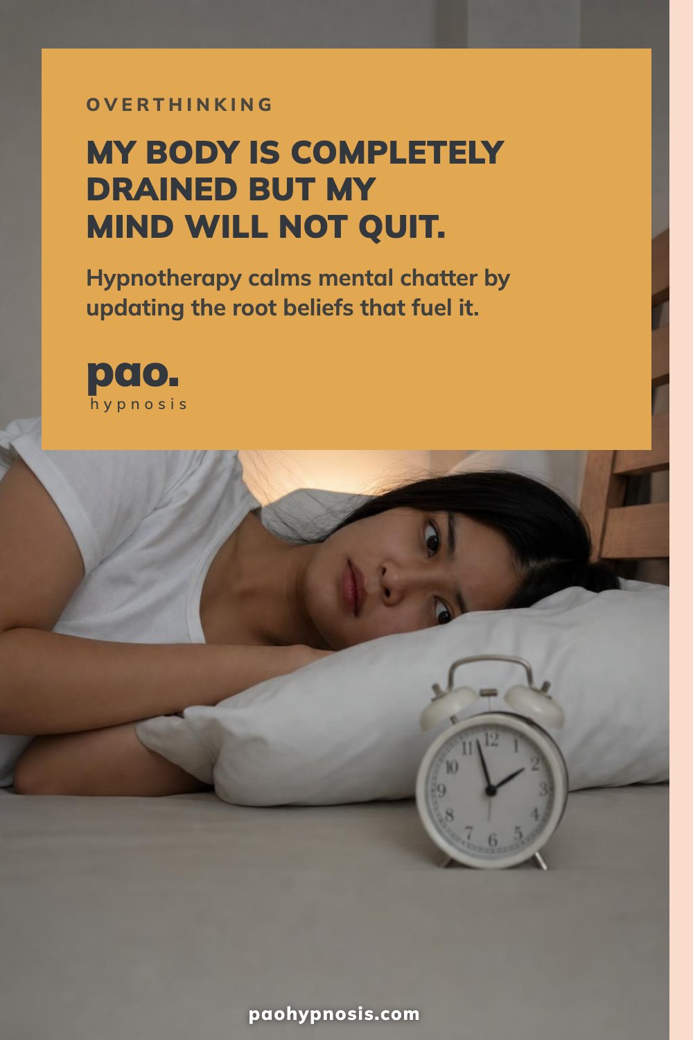 My body is completely drained but my mind will not quit.
