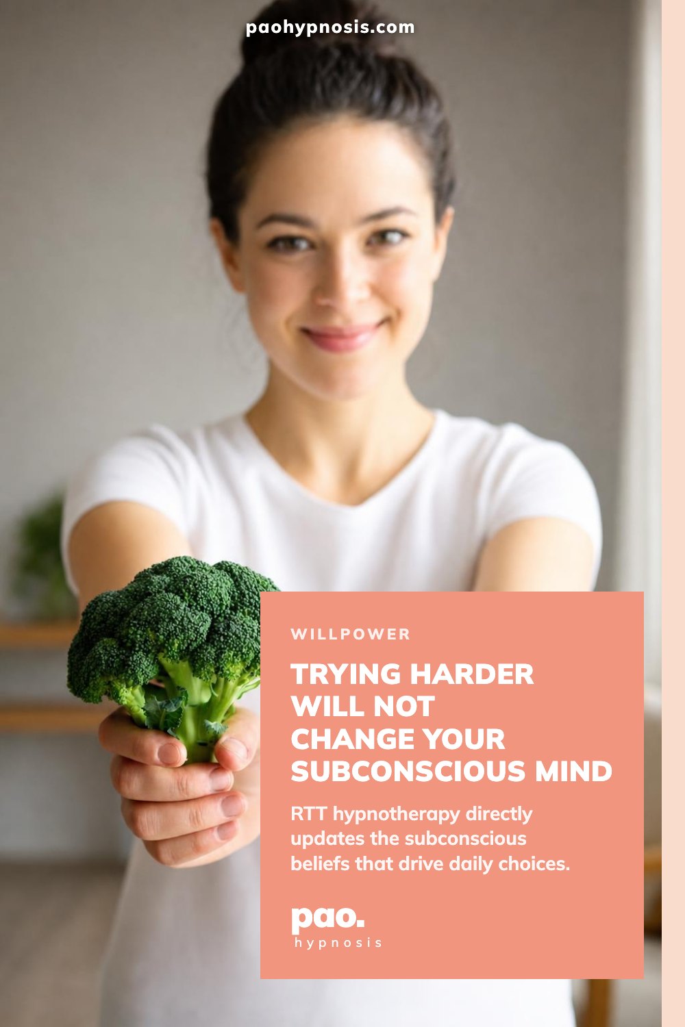 Trying harder will not change your subconscious mind