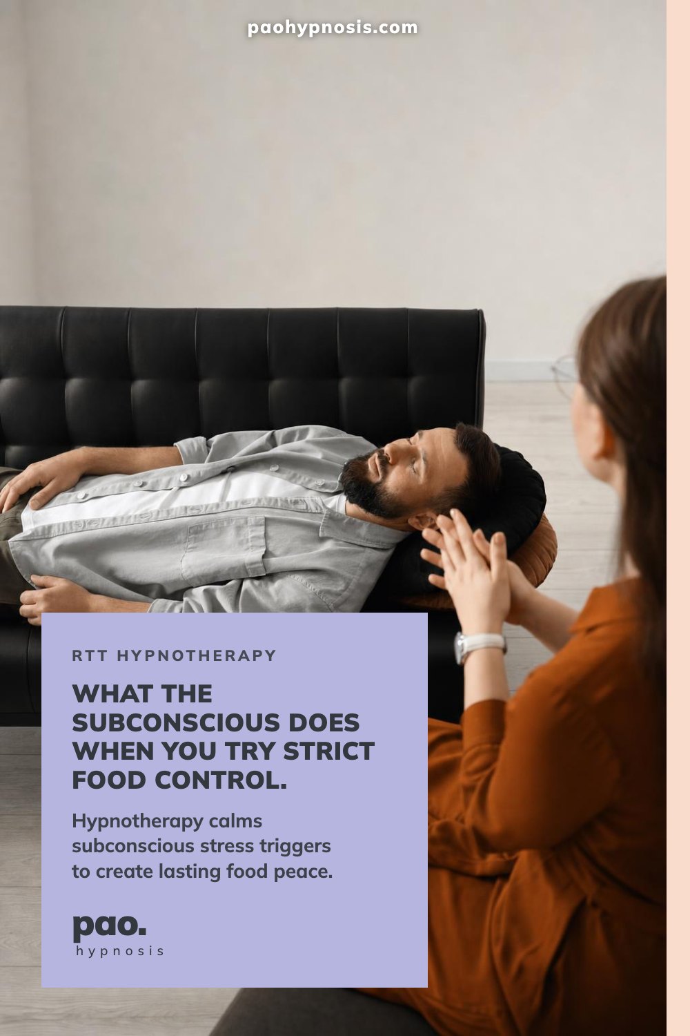 What the subconscious does when you try strict food control.