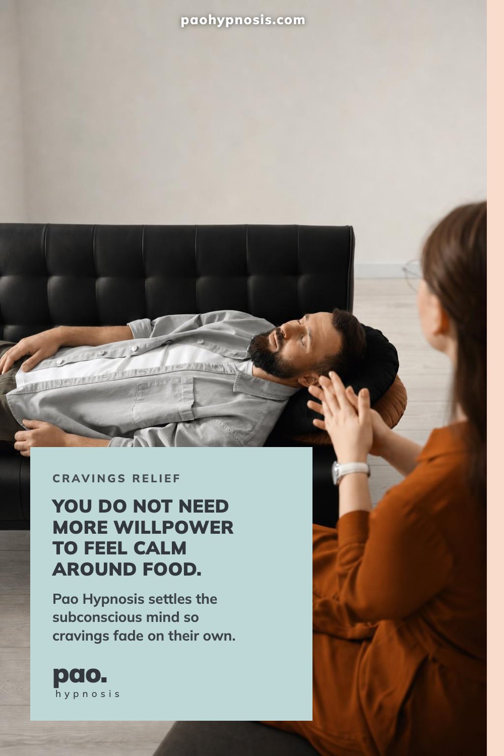 You do not need more willpower to feel calm around food.