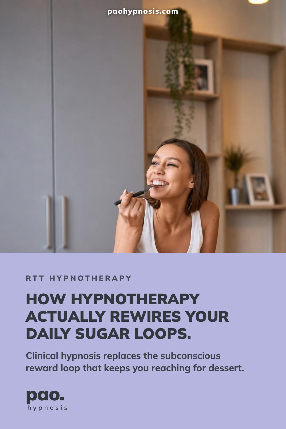 How hypnotherapy actually rewires your daily sugar loops.