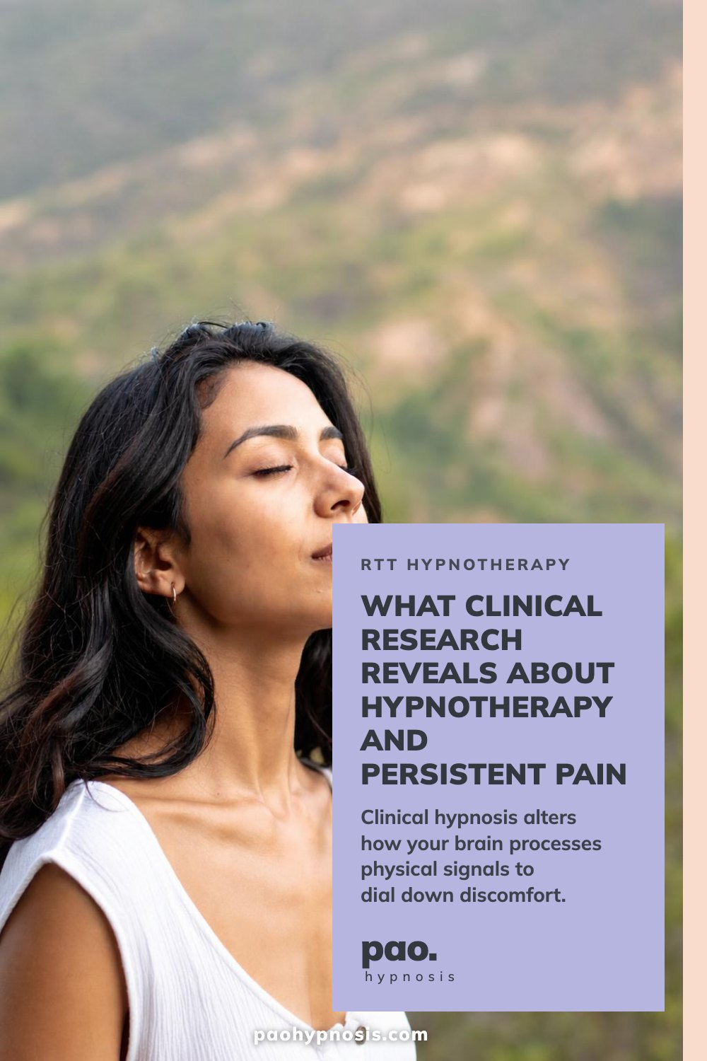 What clinical research reveals about hypnotherapy and persistent pain