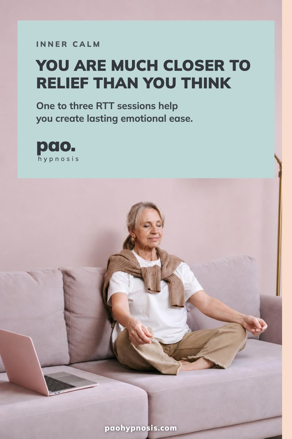 You are much closer to relief than you think