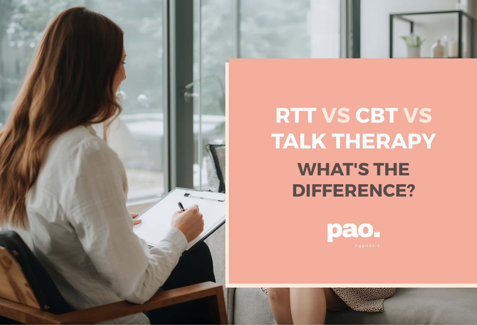 RTT vs CBT vs Talk Therapy: What's the Difference?